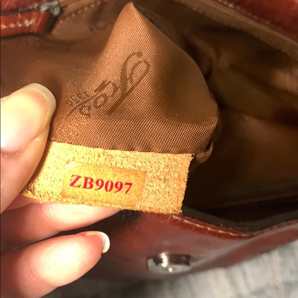 Vintage Fossil Sedona Handbag Brown Leather - Picture 7 of 8